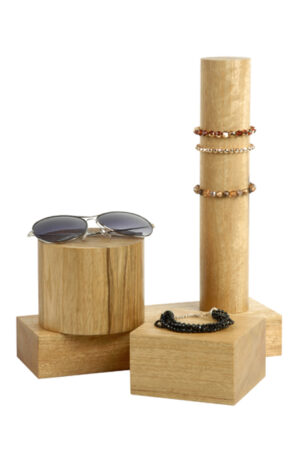 Wood Display Set Beech and Frake