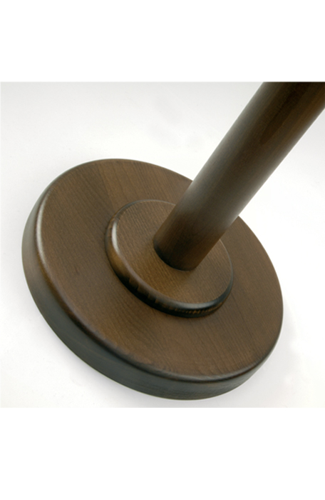 Round Base Stained Beech P111