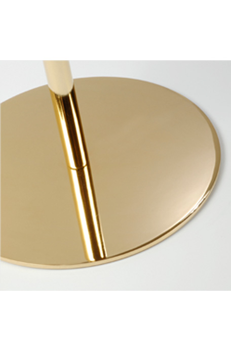 Round Base Shiny Gold P705