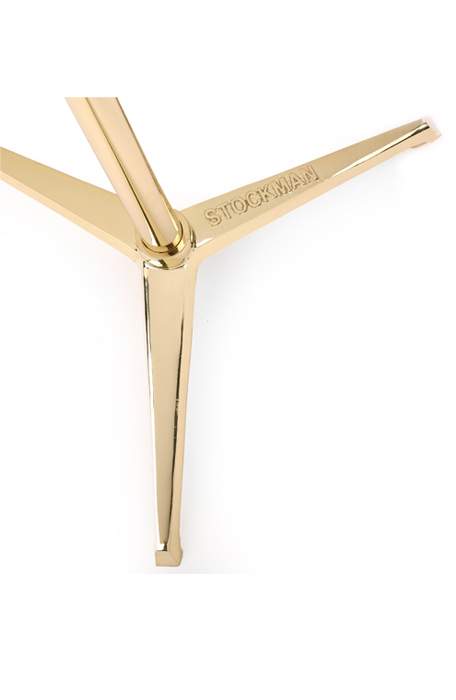 Shiny Gold Metal Tripod P012
