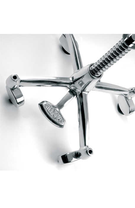 Base Quadripode Etoile sur Roulettes P009