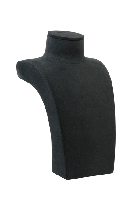 Grey Linen Jewellery Presenter L502