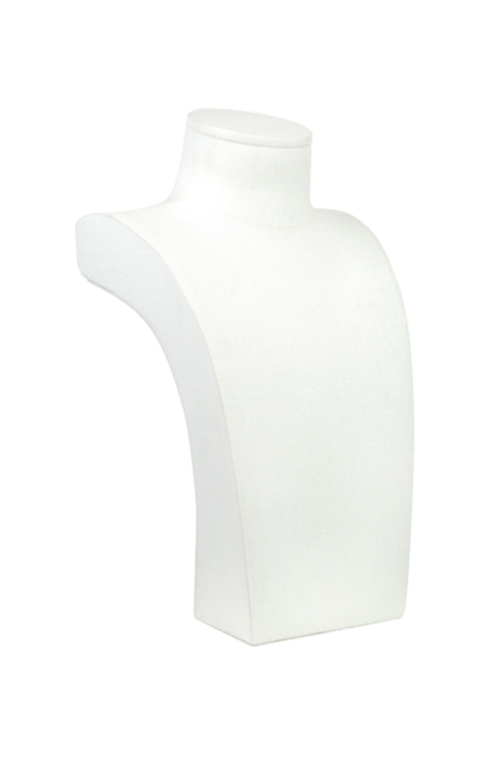 White Linen Jewellery Presenter L502
